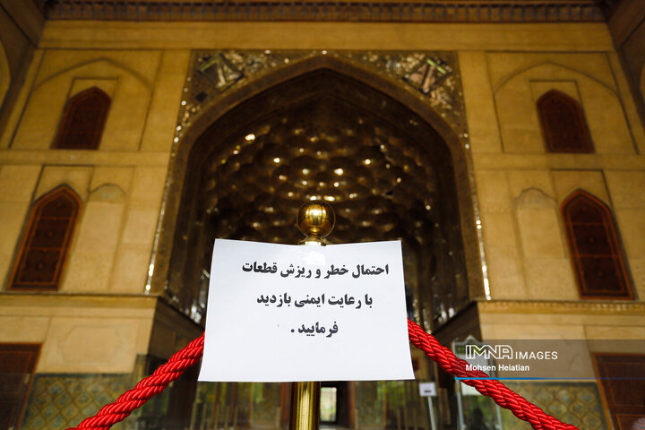 بازدید خبرنگاران خارجی از اماکن آسیب‌دیده جنگ رمضان