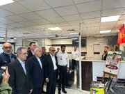 بازدید وزیر میراث فرهنگی از سازمان اورژانس کشور