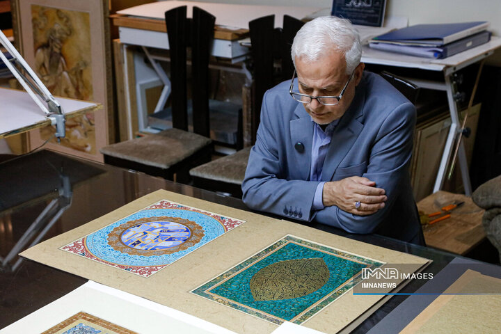دیدار شهردار اصفهان با استاد «مجید صادق‌زاده»