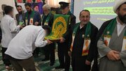 آزادی ۱۰ زندانی جرائم مالی در ایلام به برکت حضور پرچم حرم مطهر امام رضا(ع)