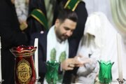 نخستین جشن عقد خادمیاران رضوی در چهارباغ اصفهان برگزار شد