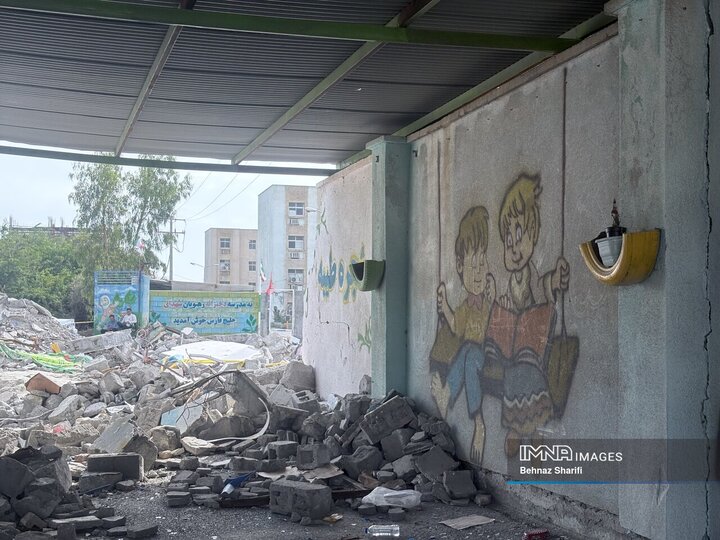 مدرسه میناب؛ ۵۵ روز پس از تجاوز آمریکایی - صهیونیستی