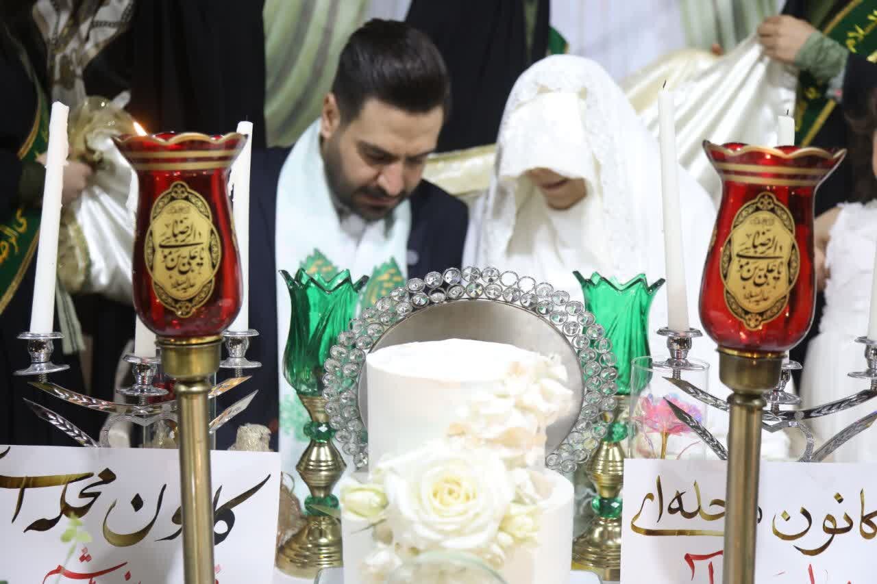 نخستین جشن عقد خادمیاران رضوی در چهارباغ اصفهان برگزار شد