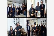 اهدای مدال ملی‌پوش آزادکار به خانواده شهید جنگ رمضان