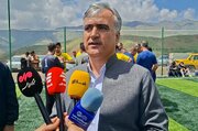 افتتاح زمین‌های ورزشی در روستاهای سنندج ادامه دارد/ انتقاد از آبگیری غیراصولی سد ژاوه