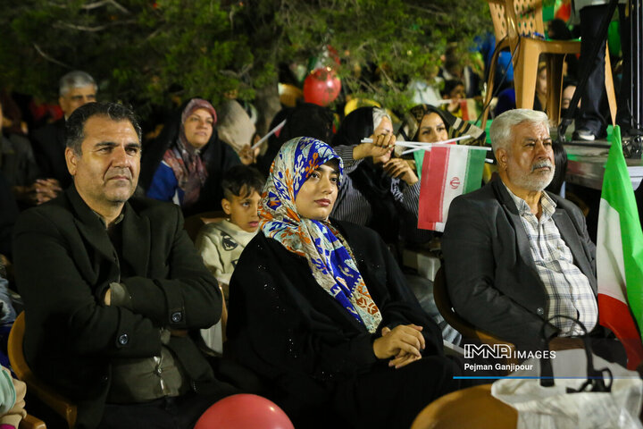 جشن میلاد امام رضا(ع) در مجموعه ناژوان اصفهان