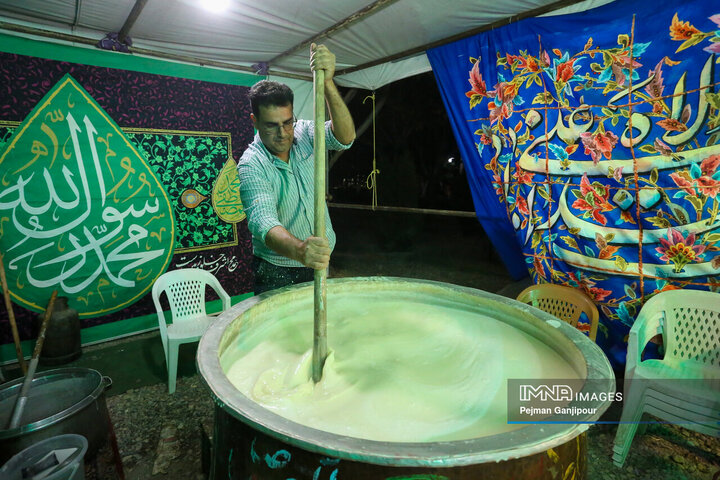 جشن میلاد امام رضا(ع) در مجموعه ناژوان اصفهان
