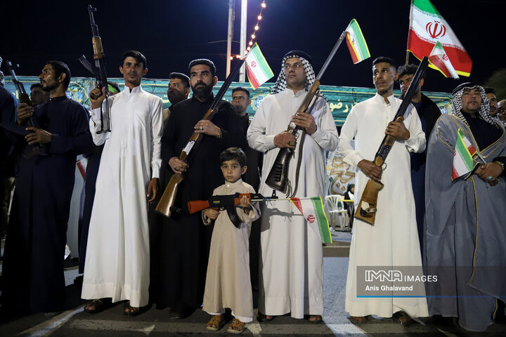 پنجاه‌ونهمین شب حماسه حضور اهوازی ها در شب میلاد امام رضا (ع)