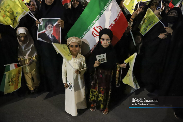 پنجاه‌ونهمین شب حماسه حضور اهوازی ها در شب میلاد امام رضا (ع)