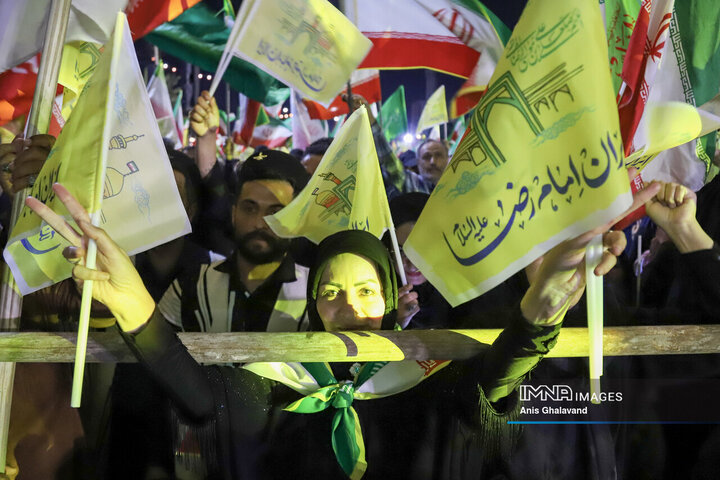 پنجاه‌ونهمین شب حماسه حضور اهوازی ها در شب میلاد امام رضا (ع)