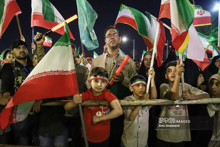 پنجاه‌ونهمین شب حماسه حضور اهوازی ها در شب میلاد امام رضا (ع)