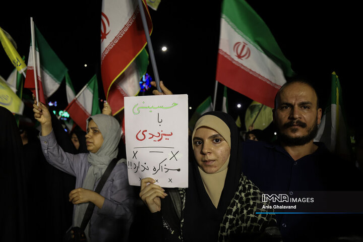 پنجاه‌ونهمین شب حماسه حضور اهوازی ها در شب میلاد امام رضا (ع)