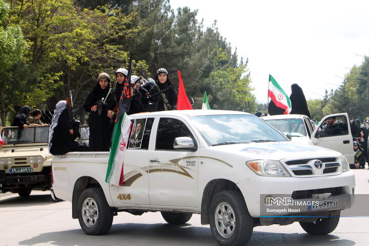 رزمایش جانفدای کرمانشاهیان ایران امام رضایی