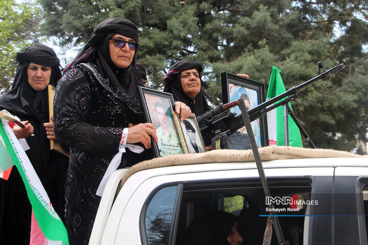 رزمایش جانفدای کرمانشاهیان ایران امام رضایی