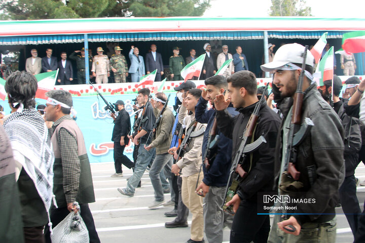 رزمایش جانفدای کرمانشاهیان ایران امام رضایی