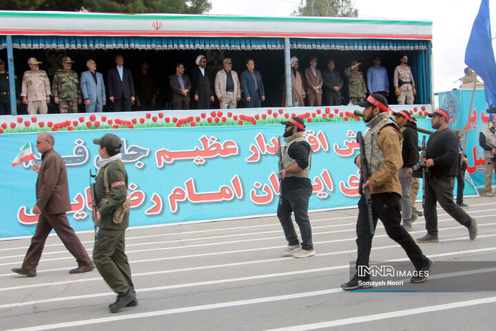 رزمایش جانفدای کرمانشاهیان ایران امام رضایی