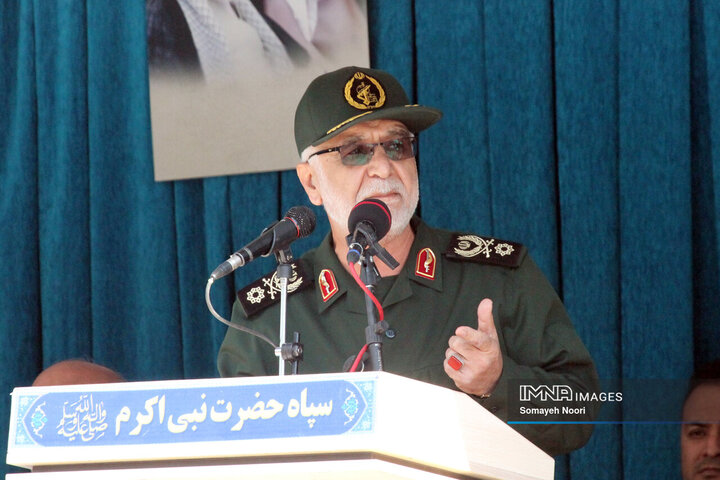 رزمایش جانفدای کرمانشاهیان ایران امام رضایی
