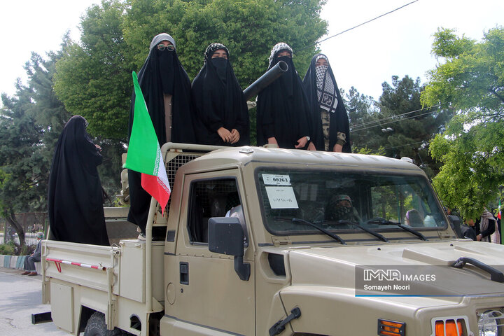 رزمایش جانفدای کرمانشاهیان ایران امام رضایی