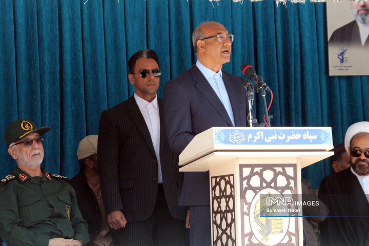 رزمایش جانفدای کرمانشاهیان ایران امام رضایی
