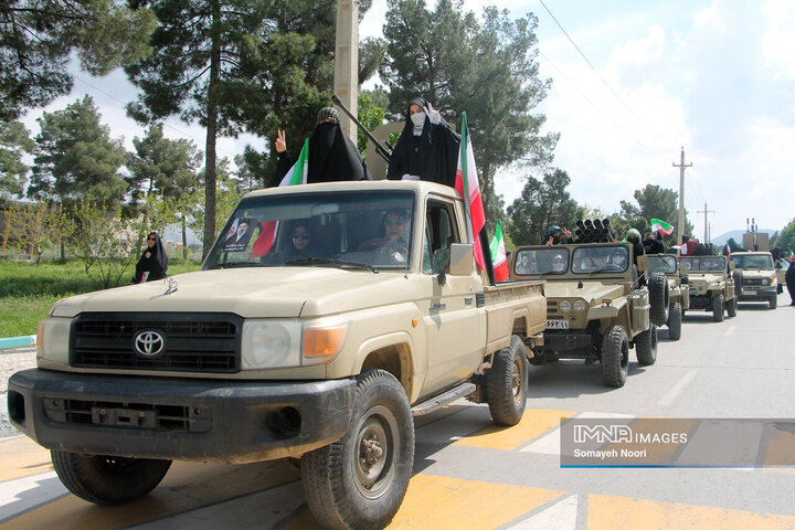 رزمایش جانفدای کرمانشاهیان ایران امام رضایی