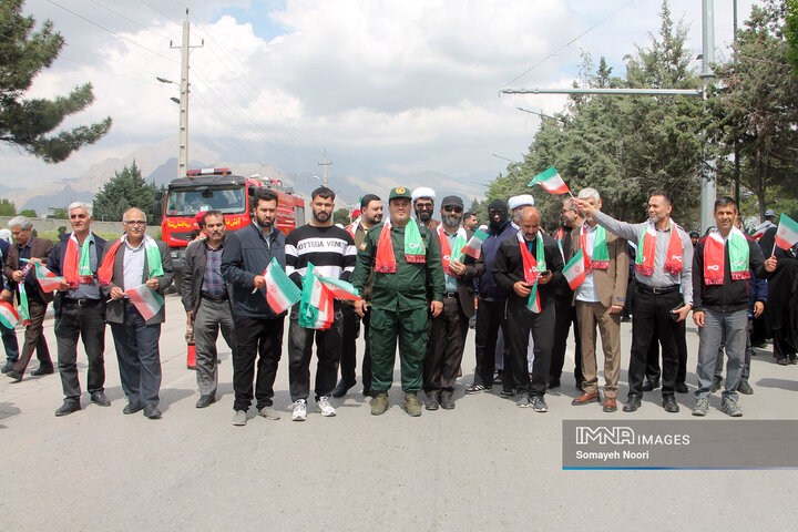 رزمایش جانفدای کرمانشاهیان ایران امام رضایی