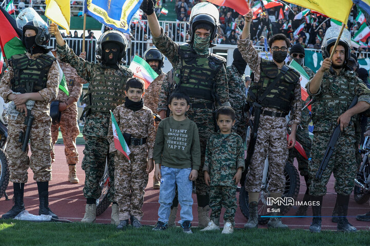 رزمایش سراسری «اقتدار عظیم جان‌فدا برای ایران امام‌رضایی» در اراک