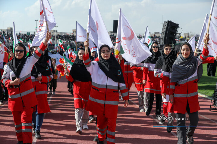 رزمایش سراسری «اقتدار عظیم جان‌فدا برای ایران امام‌رضایی» در اراک