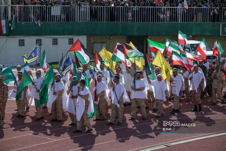 رزمایش سراسری «اقتدار عظیم جان‌فدا برای ایران امام‌رضایی» در اراک