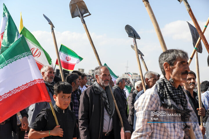 رزمایش سراسری «اقتدار عظیم جان‌فدا برای ایران امام‌رضایی» در اراک