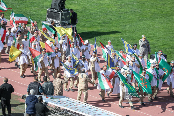 رزمایش سراسری «اقتدار عظیم جان‌فدا برای ایران امام‌رضایی» در اراک