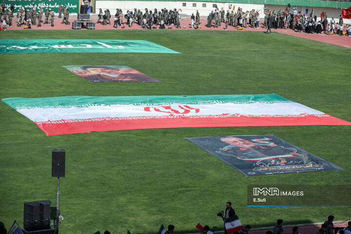 رزمایش سراسری «اقتدار عظیم جان‌فدا برای ایران امام‌رضایی» در اراک