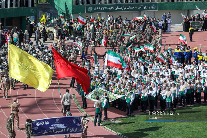 رزمایش سراسری «اقتدار عظیم جان‌فدا برای ایران امام‌رضایی» در اراک