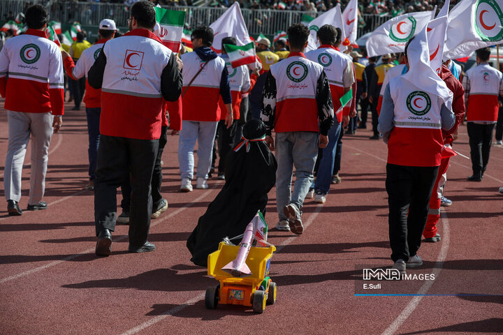 رزمایش سراسری «اقتدار عظیم جان‌فدا برای ایران امام‌رضایی» در اراک