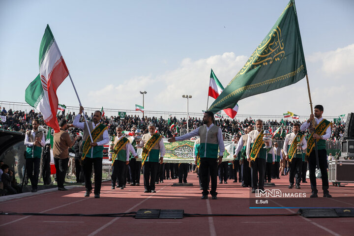 رزمایش سراسری «اقتدار عظیم جان‌فدا برای ایران امام‌رضایی» در اراک