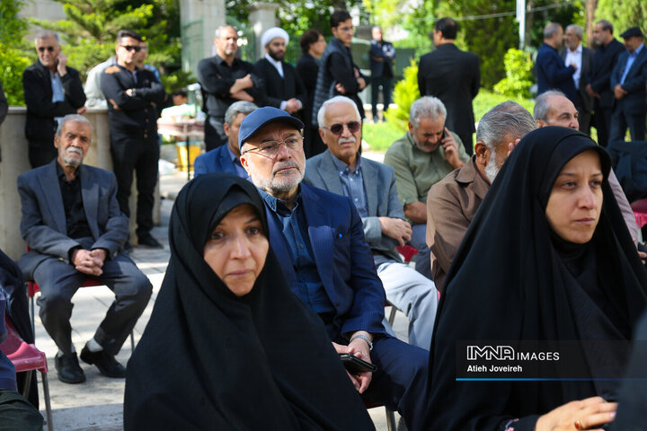 مراسم تشییع استاد «رضا صنیع‌زاده»