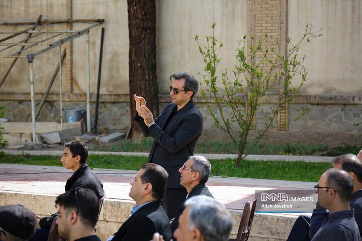 مراسم تشییع استاد «رضا صنیع‌زاده»