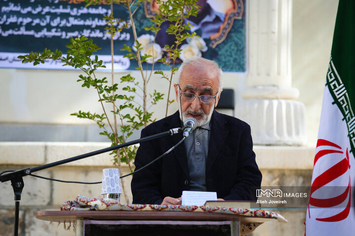 مراسم تشییع استاد «رضا صنیع‌زاده»