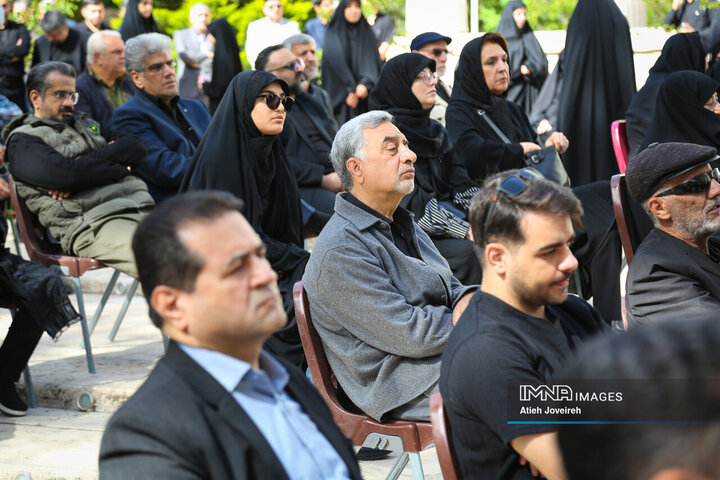 مراسم تشییع استاد «رضا صنیع‌زاده»