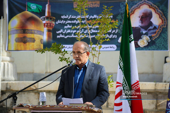 مراسم تشییع استاد «رضا صنیع‌زاده»