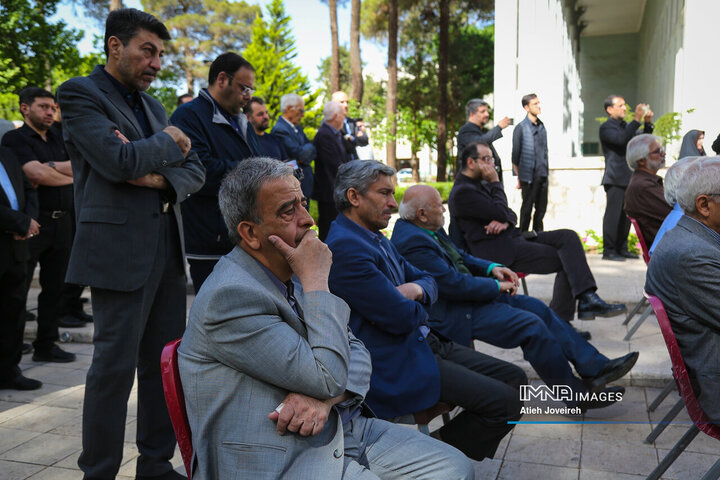 مراسم تشییع استاد «رضا صنیع‌زاده»