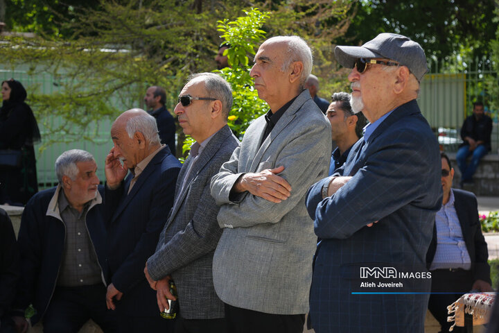 مراسم تشییع استاد «رضا صنیع‌زاده»