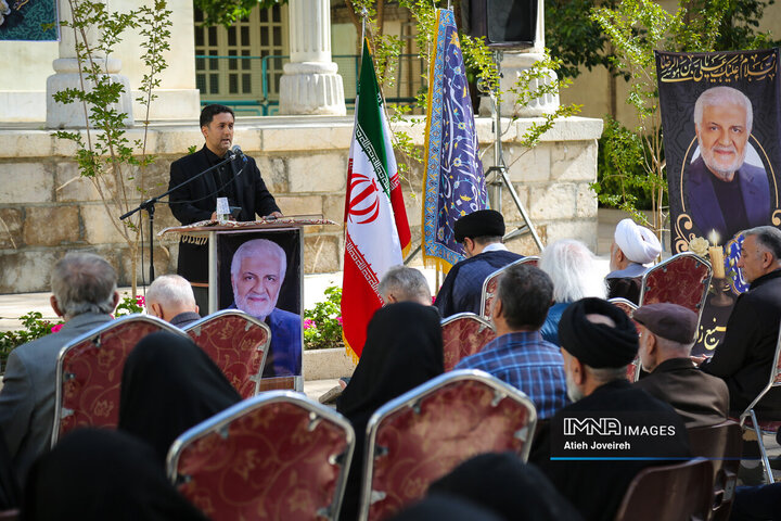 مراسم تشییع استاد «رضا صنیع‌زاده»