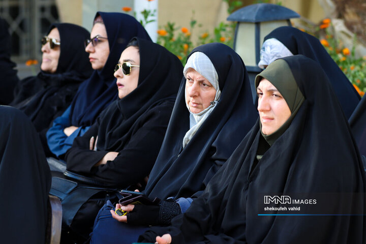 آیین افتتاح کانون خادمیاران رضوی مجموعه فرهنگی تخت فولاد