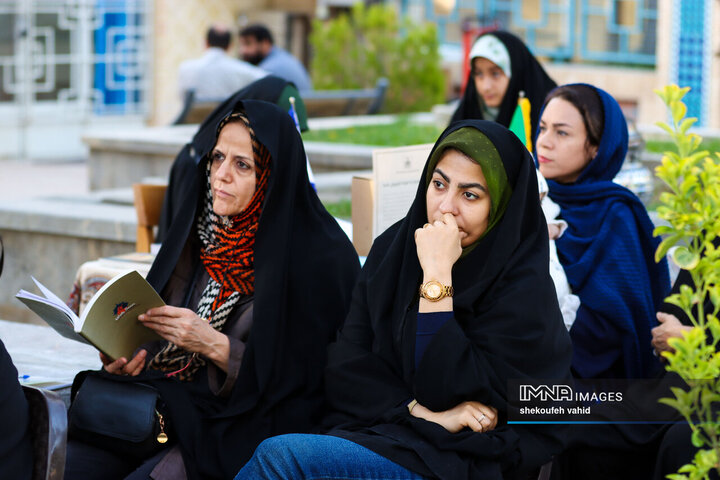 آیین افتتاح کانون خادمیاران رضوی مجموعه فرهنگی تخت فولاد