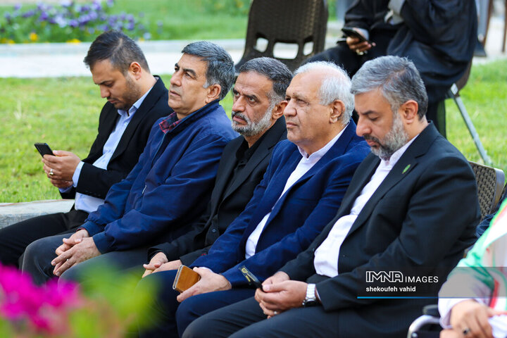 آیین افتتاح کانون خادمیاران رضوی مجموعه فرهنگی تخت فولاد