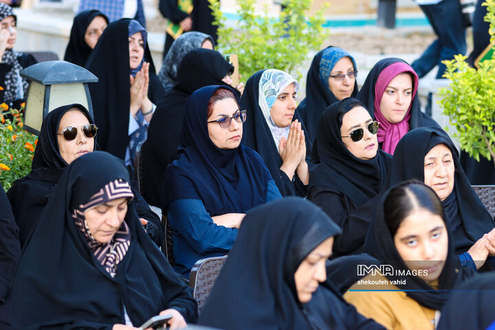 آیین افتتاح کانون خادمیاران رضوی مجموعه فرهنگی تخت فولاد