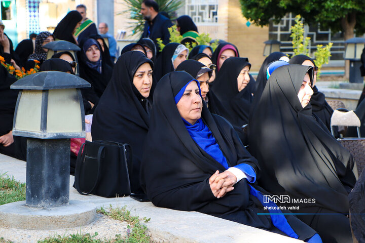 آیین افتتاح کانون خادمیاران رضوی مجموعه فرهنگی تخت فولاد