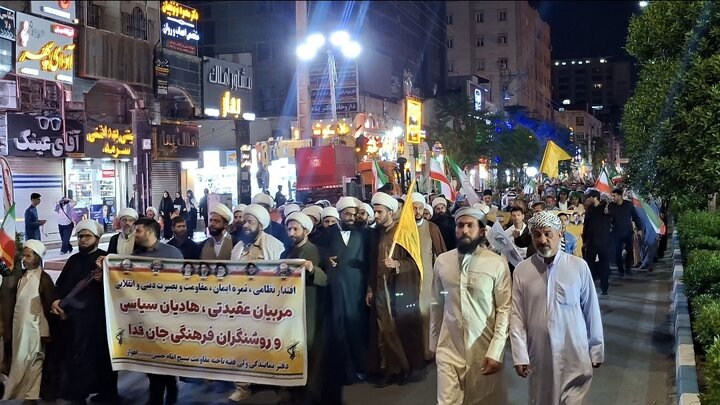 غوغا در مهد غیرت؛ رژه جان‌فدایان ایران بر بلندای کارون