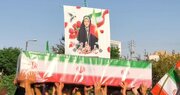 فیلم| تشییع پیکر شهیده «فاطمه موحدان» در یزد