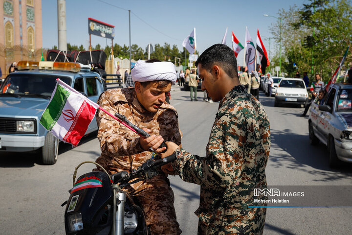 رزمایش طلاب و روحانیون «جان فدا» استان اصفهان